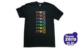 MOOG MUSIC Rainbow Spectrum Tee Large