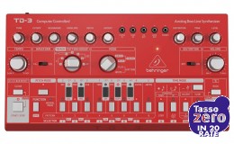 Behringer TD-3 RD Red