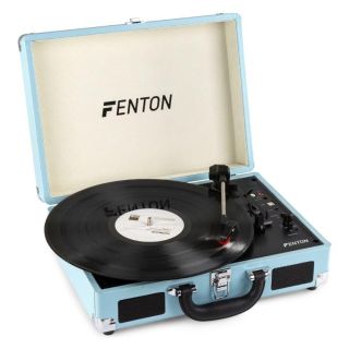 Fenton RP115 Turntable Blue