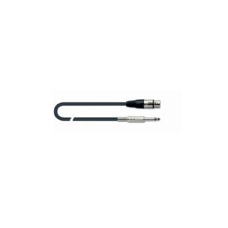 Quiklok MX-777-3 Cavo XLR Femmina/Jack Mono
