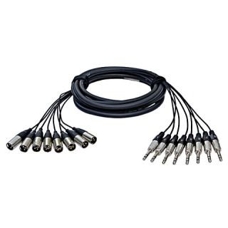 ALVA Multi-core 8 TRS <> 8 XLR M 2m