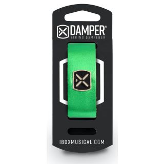 IBOX MUSICAL Damper DM SM05 Metallic Green Leather / Iron Tag