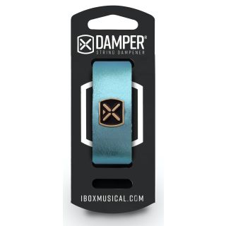 IBOX MUSICAL Damper DM SM06 Metallic Blue Leather / Iron Tag
