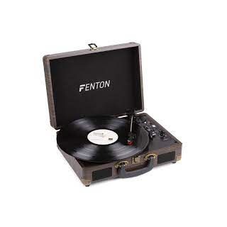 Fenton RP115B Record Player Bt Brown Wood