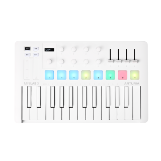 ARTURIA MiniLab 3 Alpine White