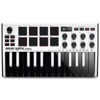 Akai MPK Mini Mk3 White Limited Edition