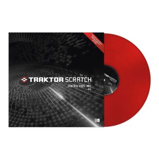 Native Instruments Traktor Scratch Control Vinyl MKII Red