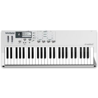 Waldorf Blofeld keyboard bianco