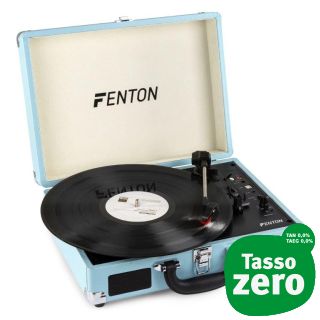 Fenton RP115 Turntable Blue