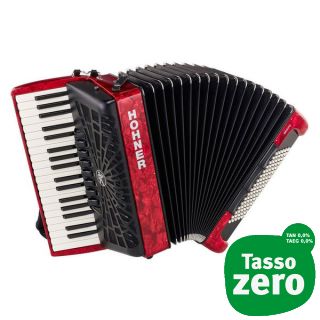 HOHNER Bravo III 96 Red Silentkey
