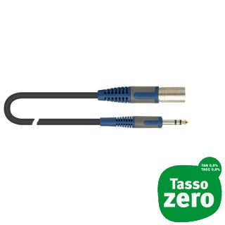 Quiklok RKSM-344-5 XLR Maschio/Jack Stereo