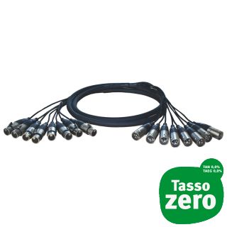 Alva X8X8PRO5 Multicore 5mt. 8 XLR M - 8 XLR F