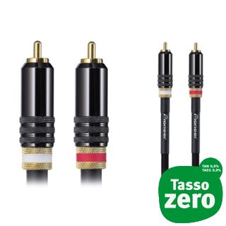 Pioneer DJ DAS-RCA020R RCA Analog Cable (coppia)