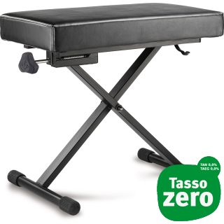 Hercules KB200B Ez Height Adjustable Keyboard Bench
