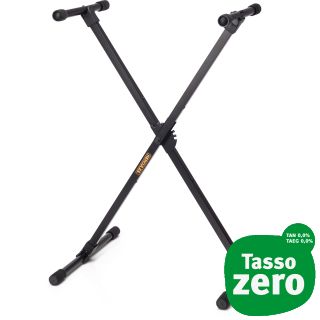Hercules KS118B Travlite Single X-keyboard Stand