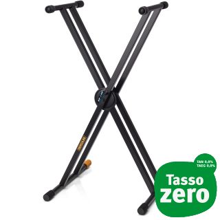 Hercules KS120B Ez Lok Double X-Keyboard Stand
