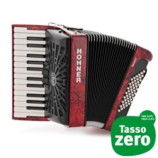 HOHNER Bravo Iii 120 Rosso A16832 Silentkey