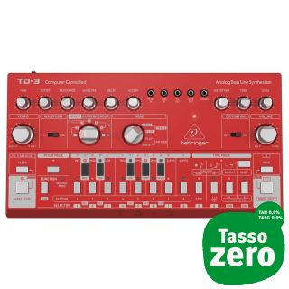 Behringer TD-3 RD Red