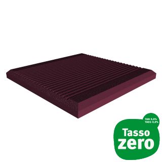 UNIVERSAL ACOUSTICS Jupiter Wedge 600-50mm Burgundy