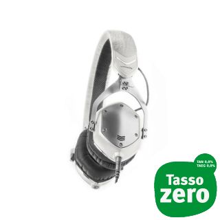 V-Moda XS 3D White Silver