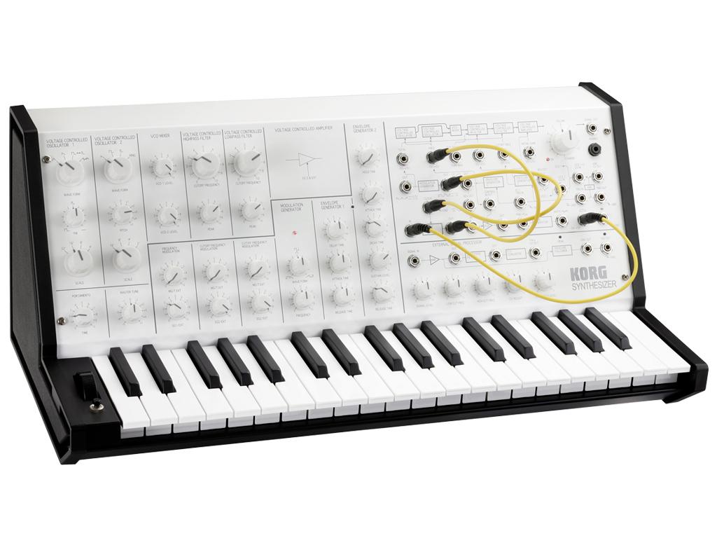 Korg Ms Mini White Monotone Ebay Korg Ms Mini White Monotone Ebay